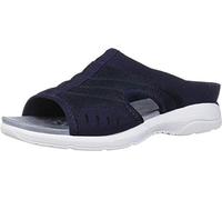Easy Spirit Womens Traciee2 Open Toe Casual Slide Sandals blue Size: 10 Narrow