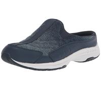 Easy Spirit Women's TRAVELTIME595 Mule, Blue, 7.5 X-Wide