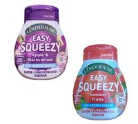 Easy Squeezy Concentrated Squash Twin Pack, 2 x 66ml