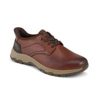 Easy Step in Extra Wide Bungee Lace Shoes - Cognac Size 11
