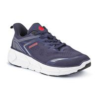 Just Step in Wide Fit Memory Foam Trainers - Navy Size 11