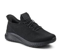 Easy Step in Wide Fit Trainers - Black Size 8