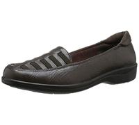 Easy Street Women's Genesis Loafer, Brown Burnish, 8 UK
