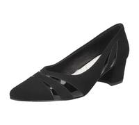 Easy Street Womens Lizbeth, Black Lamy-Patent, 7.5 X-Wide