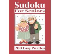 Easy Sudoku for Seniors: Sudoku Puzzle Book | Great Mental Exercise | Boost Memory | Perfect for Beginners…Solutions Included