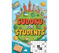 Easy Sudoku for Students: Gentle-Logic Brain Puzzle Activity Book for Adult Readers with Geography Vibes and Portable Fun