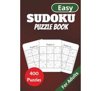 Easy Sudoku Puzzle Book: 400 Medium Sudoku Grids for Adults | Boost Brainpower, Sharpen Focus & Enjoy Stress Relief | 6x9 Inch Paperback with All ... Logic Fun (Travel Sized Sudoku Challenge)