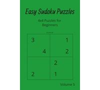 Easy Sudoku Puzzles: 4x4 Puzzles for Beginners