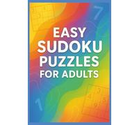 Easy Sudoku Puzzles for Adults: 50 Fun & Relaxing Puzzles to Boost Brain Power | Stress Relief | 100 Pages | 6 x 9 Inches