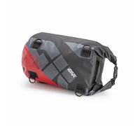 Easy-T Waterproof Luggage Roll, Volume 30 Litres, Grey-Red