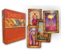 Easy Tarot Cards Deck and Book Set Collection Gift Pack Psychic Learn To Read - Understand Tarot Reading And It Meaning Using The Art Of Tarot Card, Learn Mind Body Spirit Psychic, Major Minor Arcana Cards, Angle, Romance, Theraphy Card
