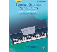 Easy Teacher-Student Piano Duets Book 3 – 20 Selections, Student Parts (5-Finger) – Alfred Music