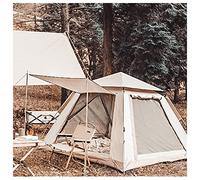 Easy Tents To Put Up 4 Man Three Seconds to Open,Waterproof Adult Teepee Tent Outdoor Light and Practical Blackout Tents for Camping