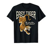 Easy Tiger Did You Cite Your Evidence Vintage Funny Teacher T-Shirt