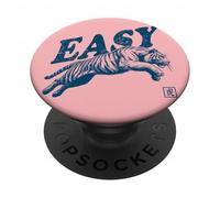 Easy Tiger Vintage Distressed Retro Graphic Art PopSockets Adhesive PopGrip