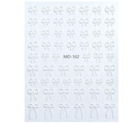 Easy To Apply 3D Stickers With Unique Bowknot Pattern Show Off Your