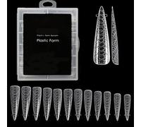 Easy To Apply Nails Forms For Gel Nails Building Full Coverage Multi Size Extension For Professional Results
