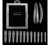 Easy To Apply Nails Forms For Gel Nails Building Full Coverage Multi Size Extension For Professional Results