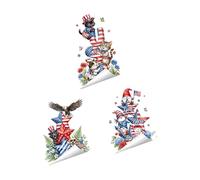 Easy to Apply Statics Cling Window Sticker, 1472 Three piece Set