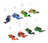 Easy to assemble diver structure creates a mysterious diverfish decoration in the fish zone