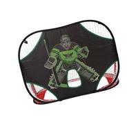 Easy to assemble ice hockey practice goal, plan for precise practice and bending storage to highlight the goalkeeper, indoor/outdoor hockey shooting goal
