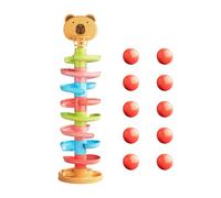 Easy to Assemble Infant Ball Track Toy Promoting Learning and Cognitive Development for 0-3 Year Olds Safe Educational Balls Track Toy for Babies Stimulating Curiosity and Hand Eye Coordination Play
