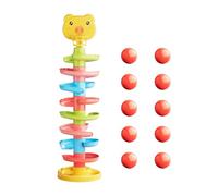 Easy to Assemble Infant Ball Track Toy Promoting Learning and Cognitive Development for 0-3 Year Olds Colorful Educational Balls Track Toy for Babies Aid in Cause and Effect Understanding and Sensory
