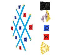 Easy to Carry Foldable Throwing Game Ideal for Beach Park and Backyard Play Hand Eye Coordination Dolls