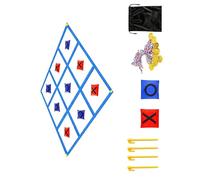 Easy to Carry Foldable Throwing Game Ideal for Beach Park and Backyard Play Hand Eye Coordination Dolls