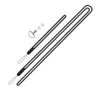 Easy to Clean Lanyard Strong Durable Safety Secure Flexible with 1/4 Screw Hanging for Osmo Pocket 3/for 2/for Insta360 Black
