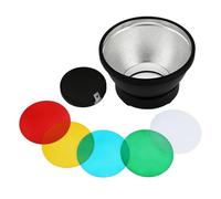 Easy To Clean Photography Flashing Set Soft Light Diffusions ADR14 Standard Reflector For AD300Pro Flashing Accessories Standard Reflector With Grid