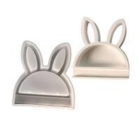 Easy to Clean Rabbits Shape Silicone Mold Ideal for Making Decorative Items Using Plasters Resin Suitable for Lovers Resin Casting Mold