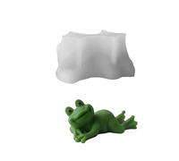 Easy to Clean Silicone Animal Mold for Making 3D Frogs Shape Ornament Perfect Present for Crafting Enthusiasts Easy Demoulding Silicone Mold