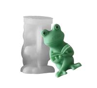 Easy to Clean Silicone Animal Mold for Making 3D Frogs Shape Ornament Perfect Present for Crafting Enthusiasts Mold