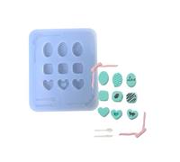 Easy to Clean Silicone Mold Candy Accessories Shaped Elegant Jewelry Accessory Making for Craftsmen Cake Decorating Tools