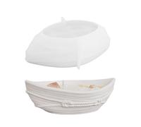 Easy to Clean Silicone Mold Canoes Shape Crafting Supplies Holders and Bowls Great for Home Decorations Silicone Tray Mold