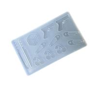 Easy to Clean Silicone Mold Cherries Shaped Accessories Handmade Jewelry Accessory Making for Craftsmen Silicone Pin Badge Mold