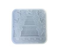 Easy to Clean Silicone Mold Small Multilayer Cake Accessories Elegant Jewelry Accessory Making for Craftsmen Jewelry Accessories Mold