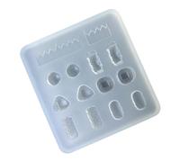 Easy to Clean Silicone Mold Small Thick Sushi Accessories Mould Elegant Jewelry Accessory Making Mould for Craftsmen Resin Art Mold