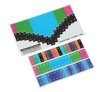 Easy to Clean Thumb Piano Sticker, Strong Adhesive Kalimba Scale Sticker, No Damage Percussion Practice for (17 Tone Thumb Piano Universal)