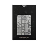 Easy to Cleaning Stainless Steel Nails Stamp Transfer Plate for Professional and Personalize Nails Artists Nails Art Transfer Plate