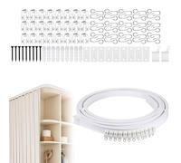 EASY TO INSTALL - Easy to install by yourself, carefully bent to shape and can spread throughout your room, making it a practical design that reduces ru