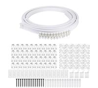 EASY TO INSTALL - Easy to install from, carefully folded into shape and can be transmitted throughout the length of the room, making it a practical design that reduces noise