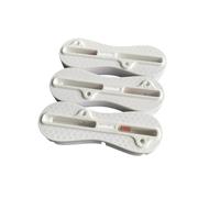 Easy To Install Rudder Slot Fin Boxes Surfboard 0 Degree Center Box + 9 Side(White 9 degree)