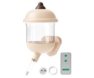 Easy to Install: The hamster water bottle incorporates a magnetic mounting system that simplifies installation and removal we attachment no drip dispenserithout requiring tools or drilling