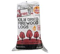 Easy To Light Ready To Use Softwood Kiln Dried Firewood Logs Ideal For Open Fires & Log Burners (2 Bags)