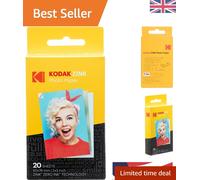 Easy-To-Load 2x3 Zink Sticky Photo Paper - 20 Sheets for Hassle-Free Printing