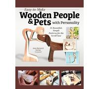 Easy-to-Make Wooden People & Pets with Personality: 100 Scroll Saw Patterns, 10