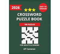 Easy to Medium Crossword Puzzle Book For Adults and Seniors: 100 Assorted Puzzles for Seniors and Beginners | Easy to Medium Word Challenges