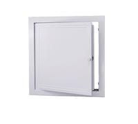 Easy To Open Access Panel White 15x15 20x20 30x30 40x40 50x50 60x60, Aluminium Inspection Doors For Plumbing/Electrical/HVAC, Fire Rated Service Hatch With Handle(40x40cm)